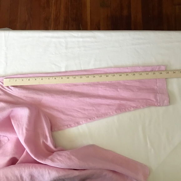 RALPH LAUREN Linen Tunic Long Sleeve Pink Women’s Plus Size 3X - Picture 11 of 12